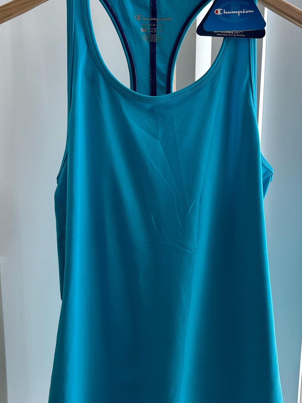 Champion Women’s Turquoise Racerback Athletic Tank Top